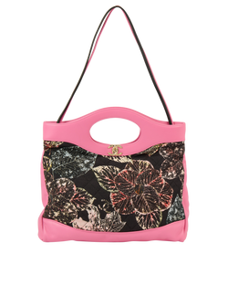 31 Bag, Cotton/Leather, Pink/Black, 26388578(2018-19), DB, 3*